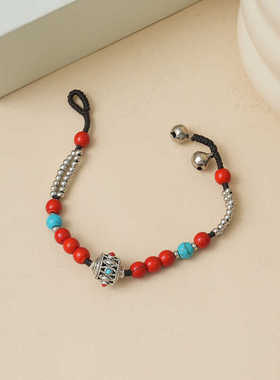 手工串珠民族风手链新中式