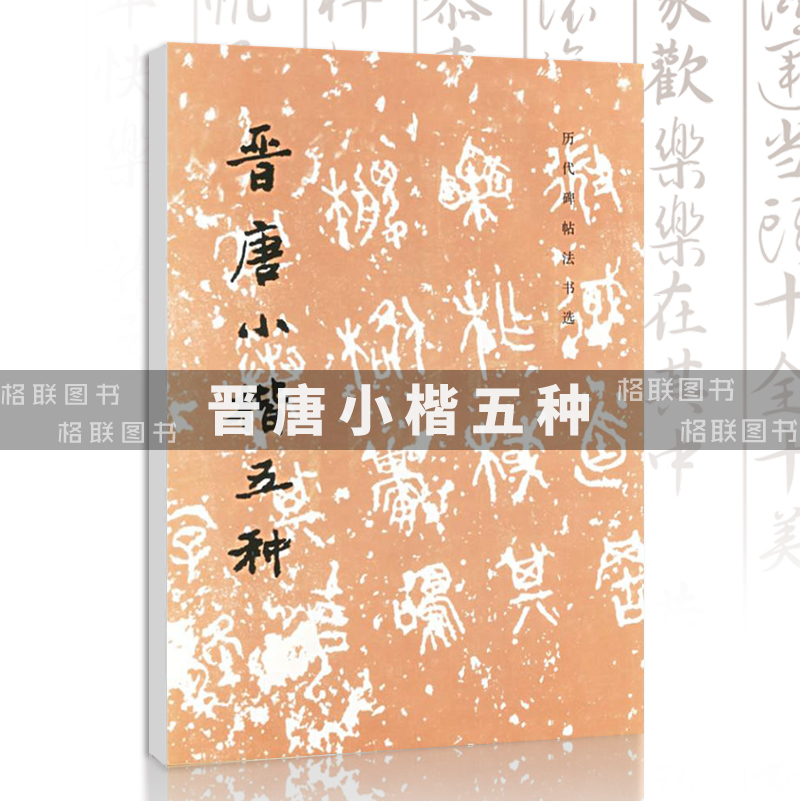 历代碑帖法书选晋唐小楷五种文物出版社毛笔小楷书法字帖集宣示表黄庭乐毅软笔楷书练字帖成人毛笔书法