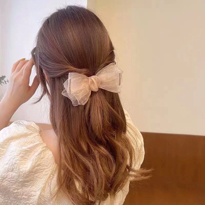  Hairgrip with bow, hairpin, hairpins, crab pin, hair accessory, 2023 collection