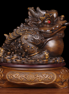 礼祥缘树脂招财进宝收银台