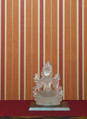 质数堂古法琉璃白度母风水白度母