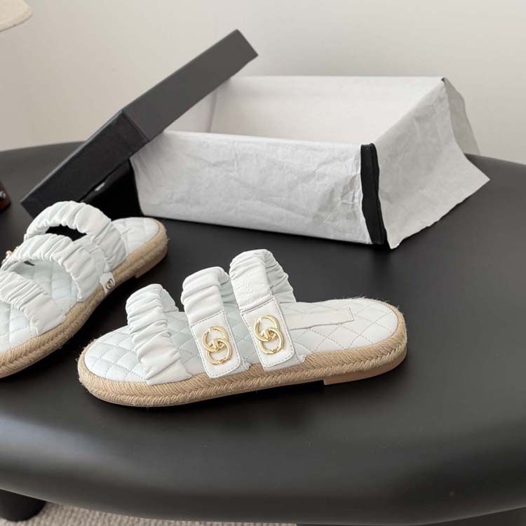 2026春夏新款小香风草编厚底懒人鞋女一字扣魔术贴外穿休闲凉拖鞋,淘宝优惠券,粉丝福利购,淘宝优惠卷