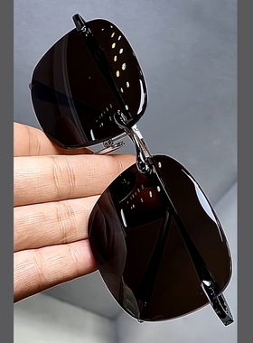 纯天然水晶眼镜石头镜水晶太阳镜男墨镜高清养眼护目抗疲劳防辐射