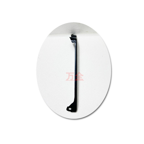 适用2009~2013款13代皇冠前杠中网撑条左右侧散热格栅铁支架 - 图2