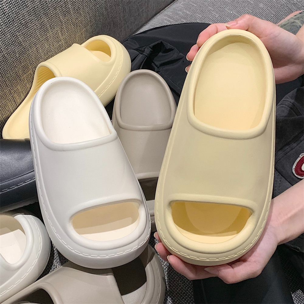 细细条 创意防撞设计一字拖鞋女夏季韩版ins时尚软厚底防臭凉拖鞋,淘宝优惠券,粉丝福利购,淘宝优惠卷