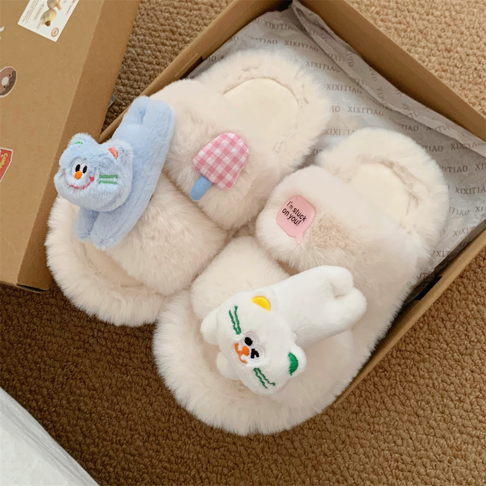 细细条 立体可爱小猫别针鞋扣ins个性趣味毛绒配饰卡通鞋子装饰品,淘宝优惠券,粉丝福利购,淘宝优惠卷