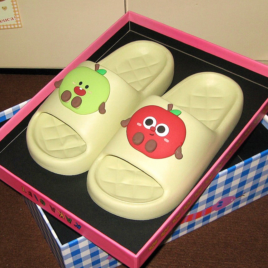 细细条 情侣可爱红苹果一字拖鞋eva防滑居家搞怪外穿凉拖鞋男女夏,淘宝优惠券,粉丝福利购,淘宝优惠卷