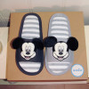 Thin genuine Disney Mickey cotton and linen slippers