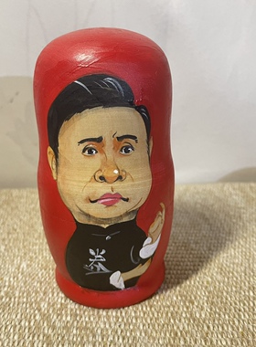 5层手绘套娃定制搞笑高端局个性礼物生日节日物品益智创意摆件