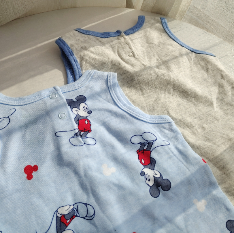 56-80码外贸短裤哈衣夏无袖爬服男女宝宝连体衣新生婴儿包屁衣,淘宝优惠券,粉丝福利购,淘宝优惠卷