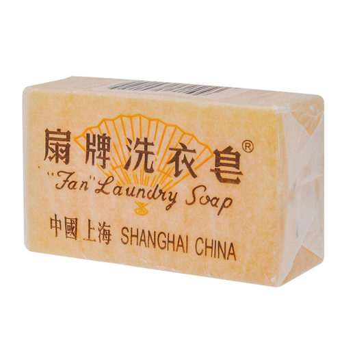 包邮扇牌洗衣皂150克老肥皂增白皂手洗衣服强力去污清洁内衣卫生 - 图3