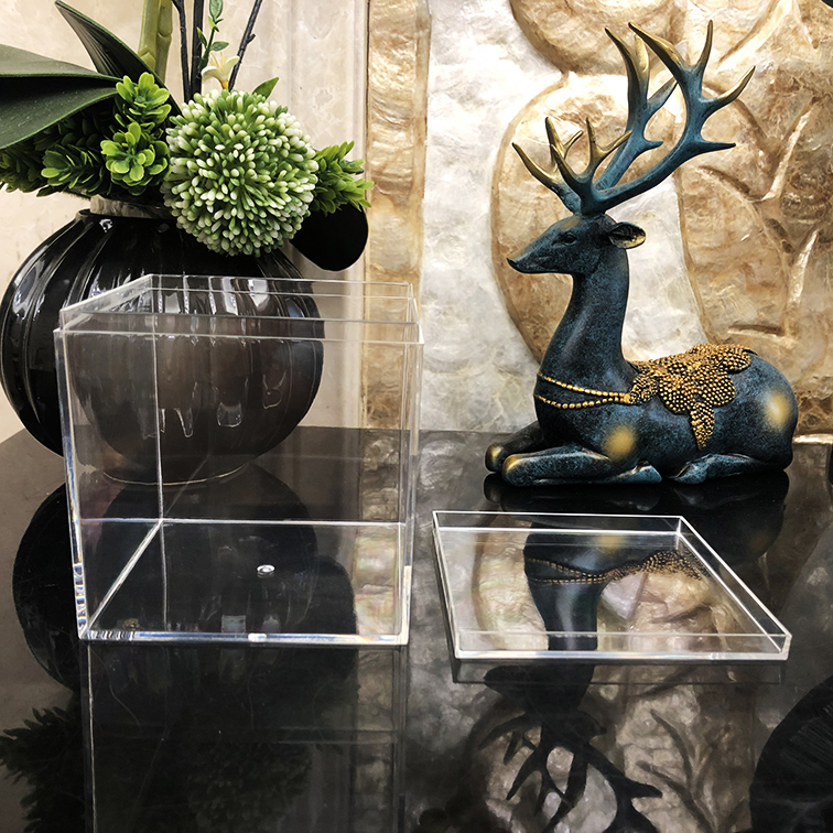 Figure storage box square packaging display box bar silhouette box