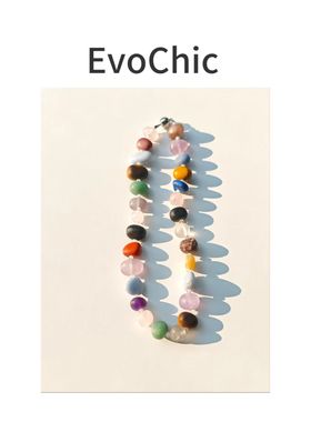 天然石项链彩石项链