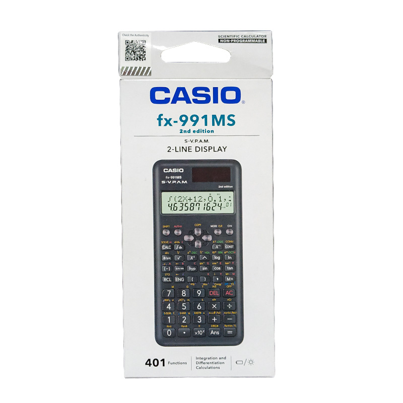 正品CASIO卡西欧FX-991MS科学函数计算器考研高中大学生考研考试 - 图2