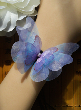 女复古旗袍手工手链戒指套装