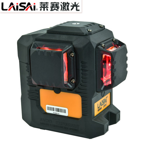 莱赛水平仪8线红光蓝绿光LD激光贴墙仪冲筋打点抹灰G6666高精度 - 图3