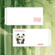 Panda art envelope 10 packages