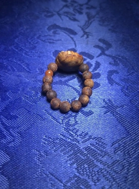 精品降真香黄油料4mm素圈单圈小戒指指环跑环文玩男女款礼品木珠