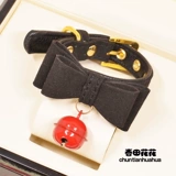 Чокер, колокольчик, шлем с бантиком, кот, домашний питомец