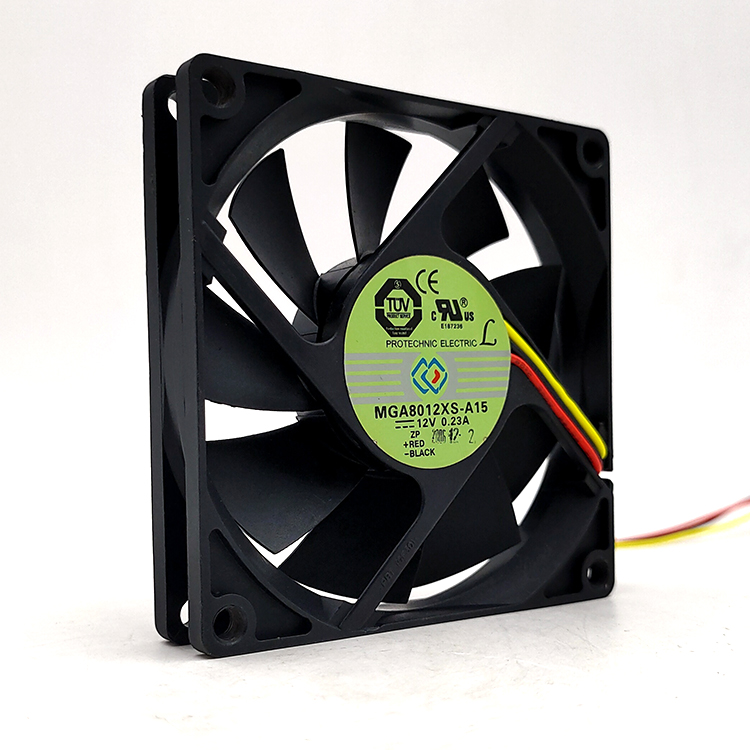 MAGIC 12V0.23A MGA8012XS-A15 8015 主板测速 电源静音8厘米风扇 - 图1