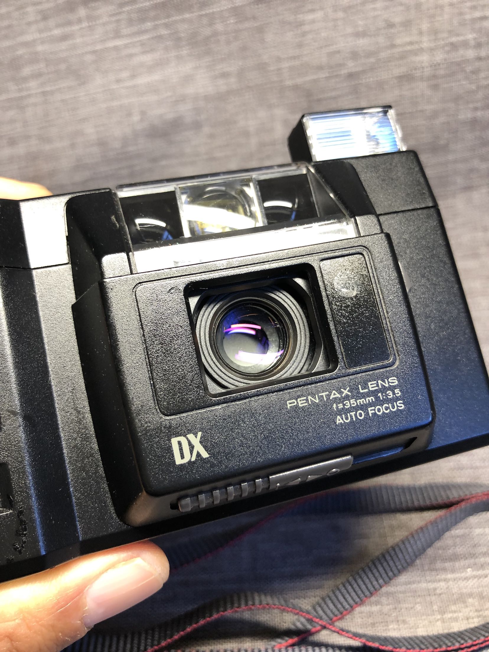 pentax宾得pc-333date135胶卷胶片菲林中古复古定焦黑色旁轴 - 图2