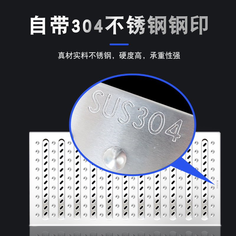 304不锈钢厨房下水道地沟格栅盖水沟排水沟盖板雨水篦子明沟沟槽 - 图3