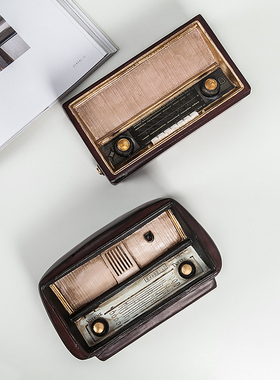 复古做旧风咖啡厅奶茶店装饰品