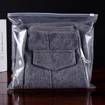 Seal Pocket Horizontal version Underpants Socks Plastic Packaging Bag Zipped Bag Transparent Frosted Cross Clothing Zipped Bag Custom
