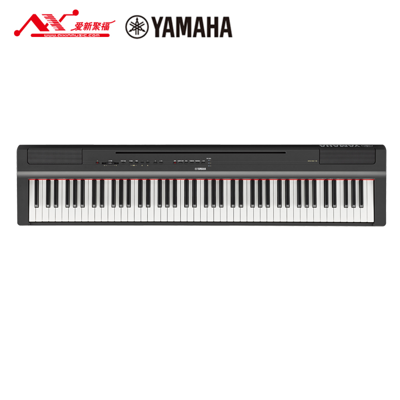 YAMAHA雅马哈P128B数码电钢琴重锤88键儿童初学家用练习琴 - 图0