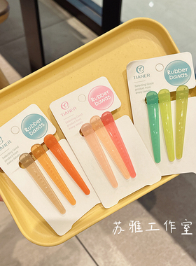 少女心甜美无痕鸭嘴夹发夹发饰