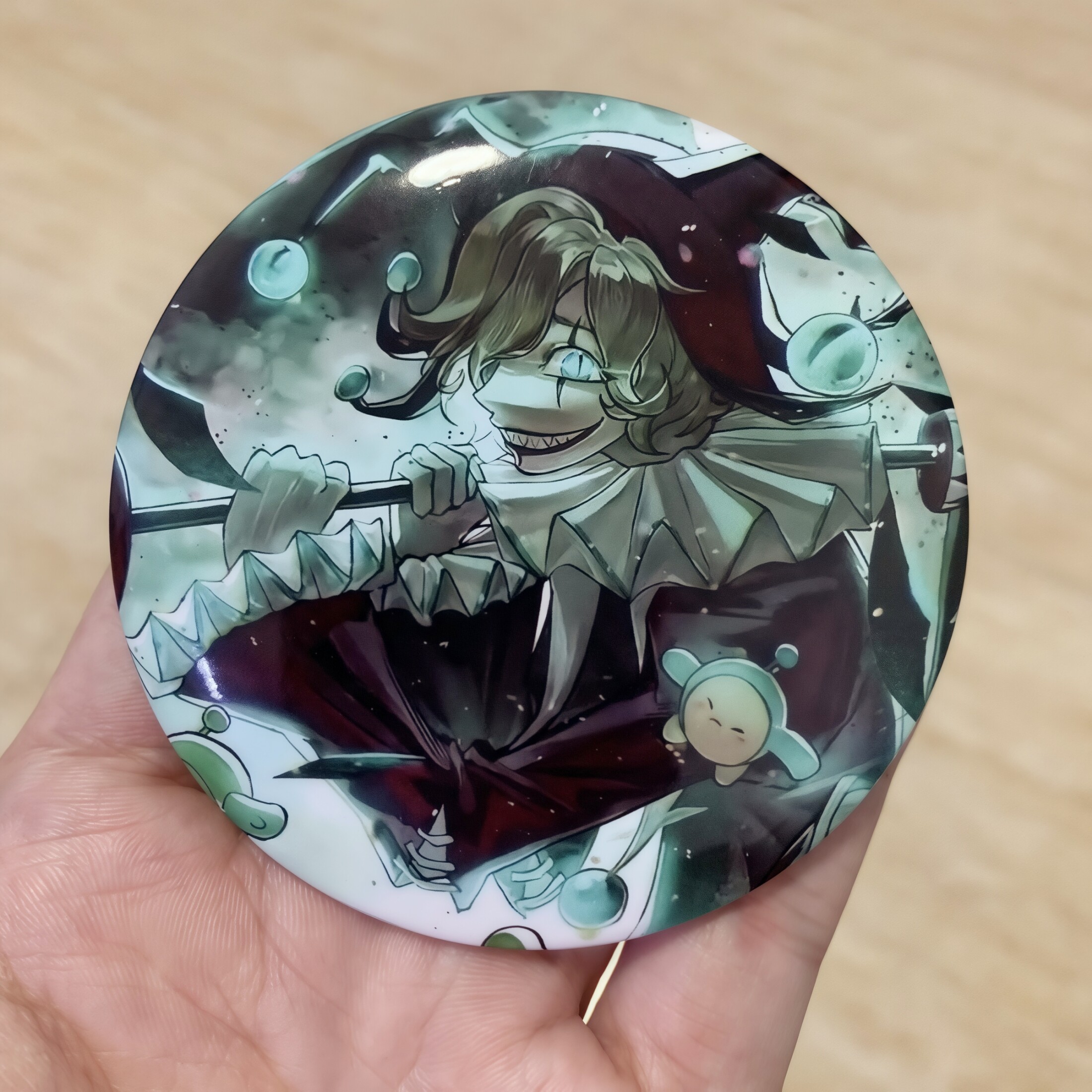 蛋仔派对手办蛋仔派对哑女斯黛拉娃娃逃出惊魂夜小丑阿巴魔警艾琳手办吧唧徽章