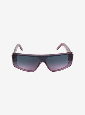 代购RICKOWENS男士太阳镜遮光防紫外线抗眩光清晰视野全框紫色