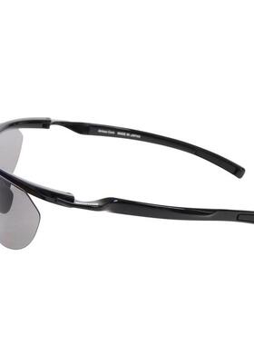 代购SWANS女士太阳镜UV防护防眩光抗反射高清晰偏光黑色运动款