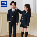 Детская форма, комплект для детского сада, осенний костюм для школьников, в британском стиле