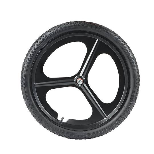 儿童自行车轮镁铝合金一体轮组山地车轮毂整套12-14-20-26寸通用