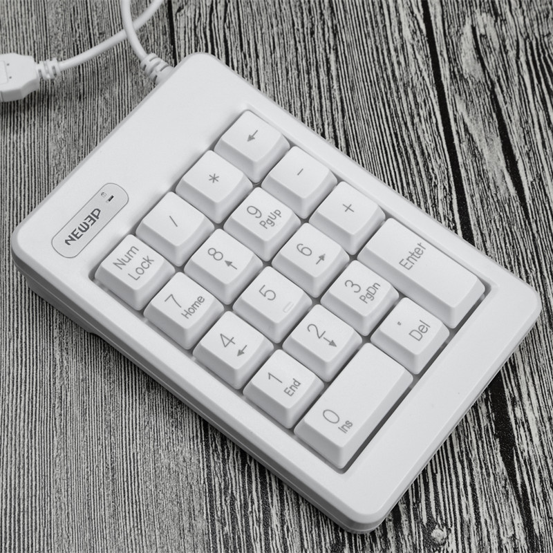 免驱小键盘 数字键兼容笔记本免驱即插即用数字有线小键盘  迷你 - 图1