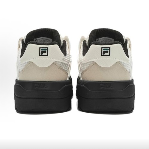 FILA斐乐 Rosetta 斑斓 低帮 休闲鞋 女款 黑白色F12W411204FGA - 图2