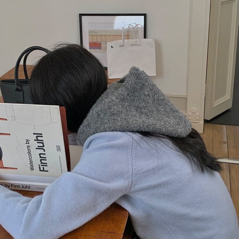 定染星空蓝~巴拉克拉法帽羊毛混纺保暖针织帽围脖一体护耳帽子,淘宝优惠券,粉丝福利购,淘宝优惠卷