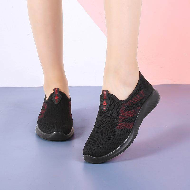 特卖女鞋轻便平底妈妈单鞋舒适运动散步鞋中年休闲套脚鞋子老北京,淘宝优惠券,粉丝福利购,淘宝优惠卷