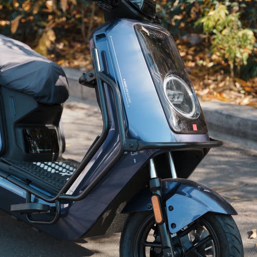 适用小牛新款NX风速版加粗加厚防撞保险杠护杠尾架货架改装配件 - 图1