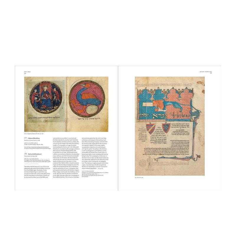 【预售】英文原版画册 中世纪怪物野兽之书 The Bestiary in the Medieval World - 图2