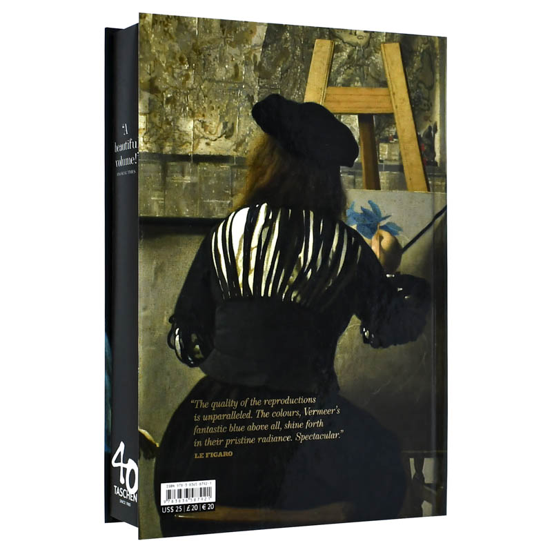 【现货】【Taschen40周年纪念版】维米尔作品全集Vermeer.The Complete Works 英文原版进口艺术画册TASCHEN善本图书 - 图2