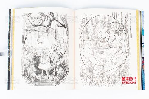 【预售】【PIE出版】八馆奈奈子作品集：仙境 Wonderland 八館ななこ Nanaco Yashiro 复古童话插画集 日文进口画师画册 善本图书 - 图1