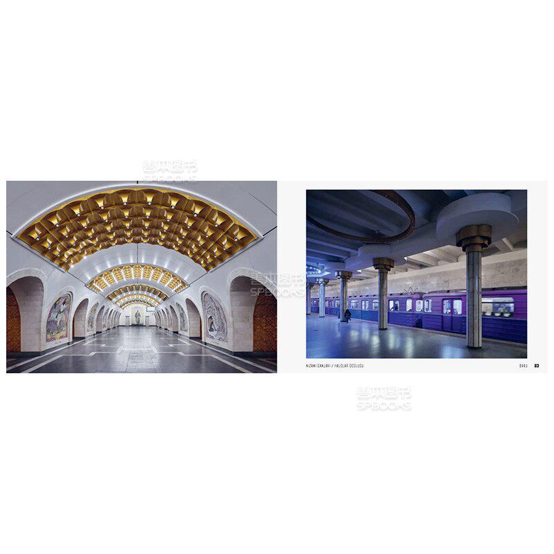 【预售】苏联地下铁：苏联时代地铁站 CCCP Underground 德国摄影师Frank Herfort 英文原版进口摄影城市建筑景观画册 善本图书