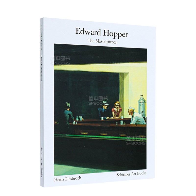 【现货】【Schirmer视觉图书馆】Edward Hopper爱德华·霍普 霍珀 40张杰作 英文原版艺术绘画写实风景画册画集 善本图书 - 图0