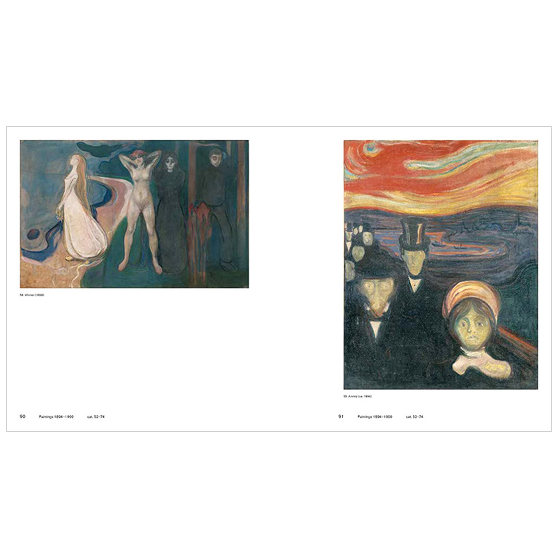 【预售】爱德华·蒙克作品集1863-1944 Edvard Munch 现代艺术表现主义 英文原版进口画册善本图书 - 图0