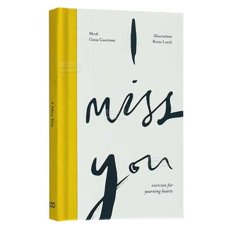 【预售】我想你：应对悲伤和思念活动手册 I Miss You: Activities for yearning hearts 英文原版进口励志书籍 善本图书 - 图0