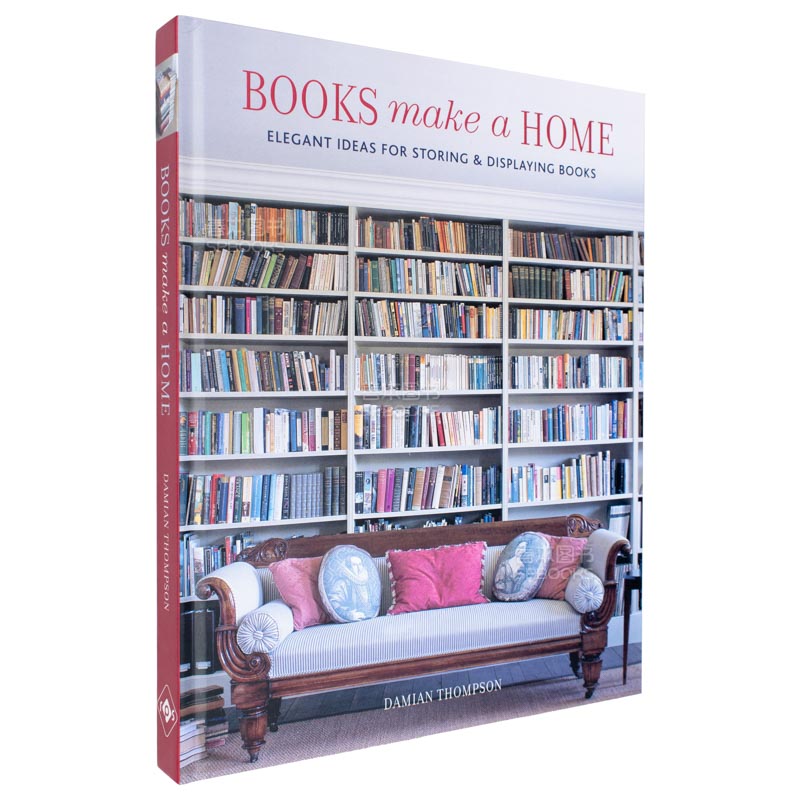 【现货】书籍塑造居家空间 Books Make A Home 英文原版进口住宅设计室内装饰书籍 善本图书 - 图0