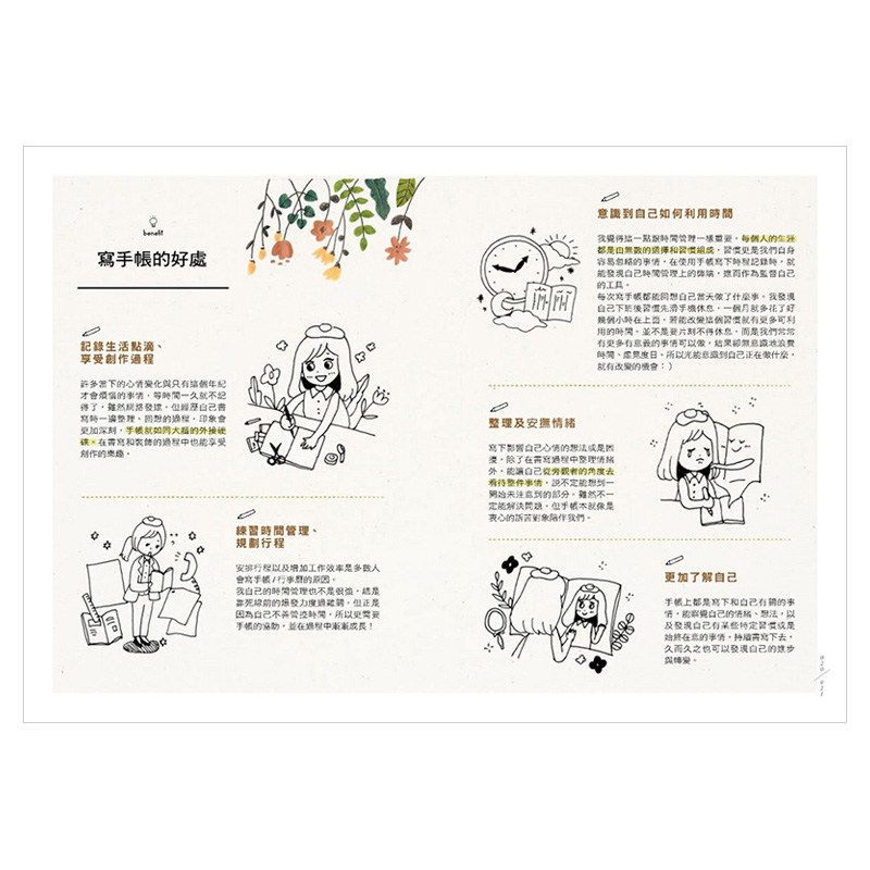 【现货】人生接軌手帳書：【給每一天都很認真的自己】超值加贈！*家日付&原創素材美圖上百種 港台原版 - 图3