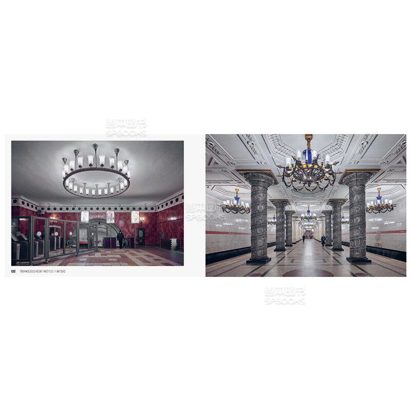 【预售】苏联地下铁：苏联时代地铁站 CCCP Underground 德国摄影师Frank Herfort 英文原版进口摄影城市建筑景观画册 善本图书